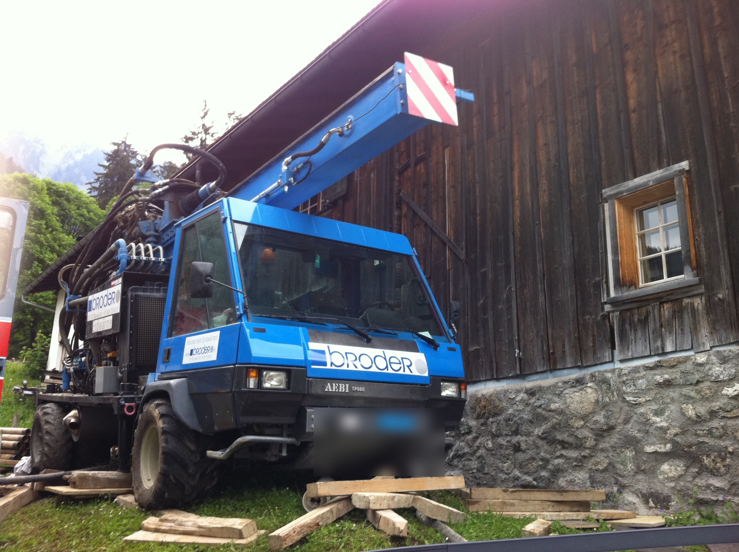 Bohranlage aus dem Broder Maschinenbau